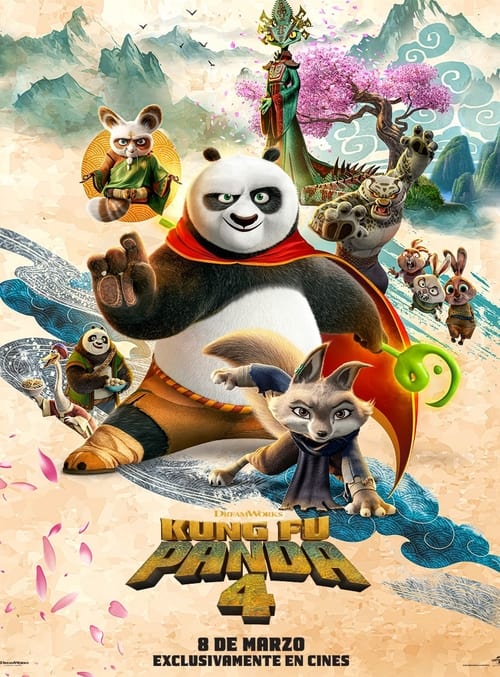 Kung Fu Panda (4) 2024 Latino
