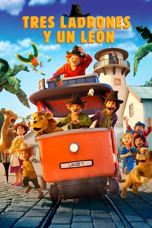 Tres ladrones y un león 2022 DVDrip Castellano