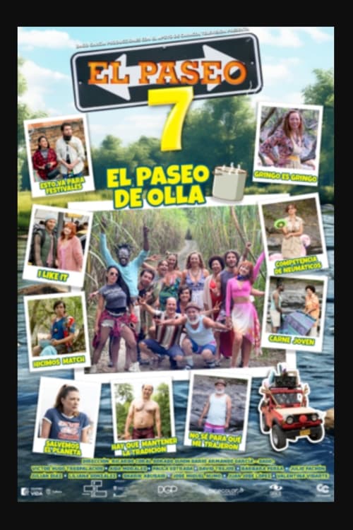 El paseo 7 2023 DVDrip y 720p Latino