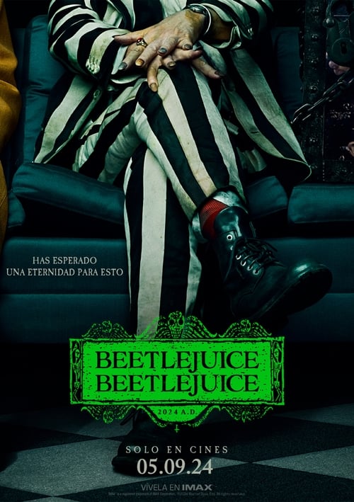 Beetlejuice Beetlejuice 2024 DVDrip Latino y HD 720p