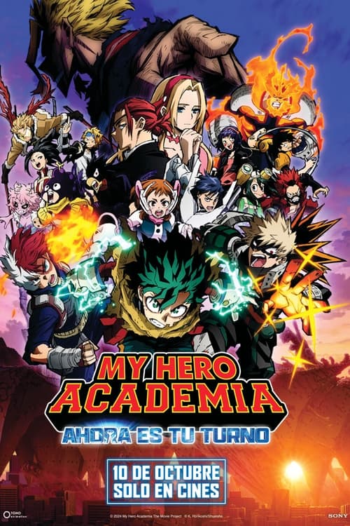 My Hero Academia: Ahora es tu turno 2024 HD 1080p Latino