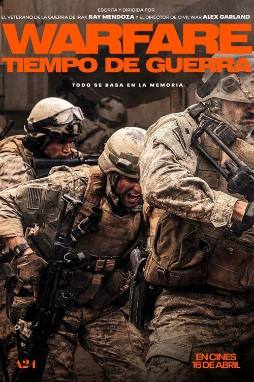Tiempo de guerra 2025 HD 720P Latino