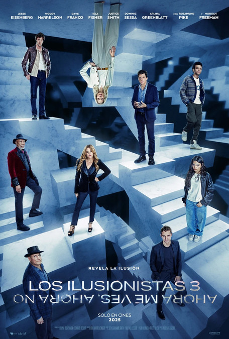 Los ilusionistas 3: Ahora me ves, ahora no 2025 HD 720p Latino